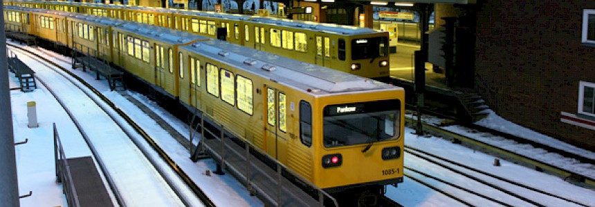 U-Bahnzug Bauserie GI/1E als Führerstand